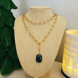 Chain and stone charm (just in feb free gift 🎁)